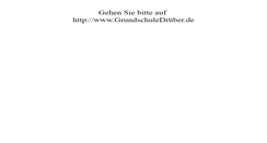 Desktop Screenshot of grundschule-drueber.einbeck-online.de